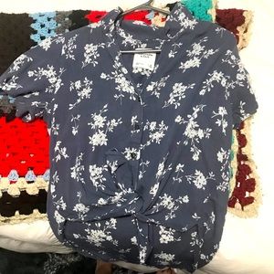 Abercrombie flowered shirt